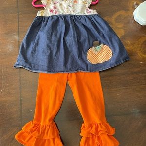Ricrac & Ruffles Fall Dress